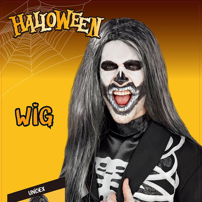 Реквизит для страшвечерние НКИ на Хэллоуин парик клоуна прическа ведьмы