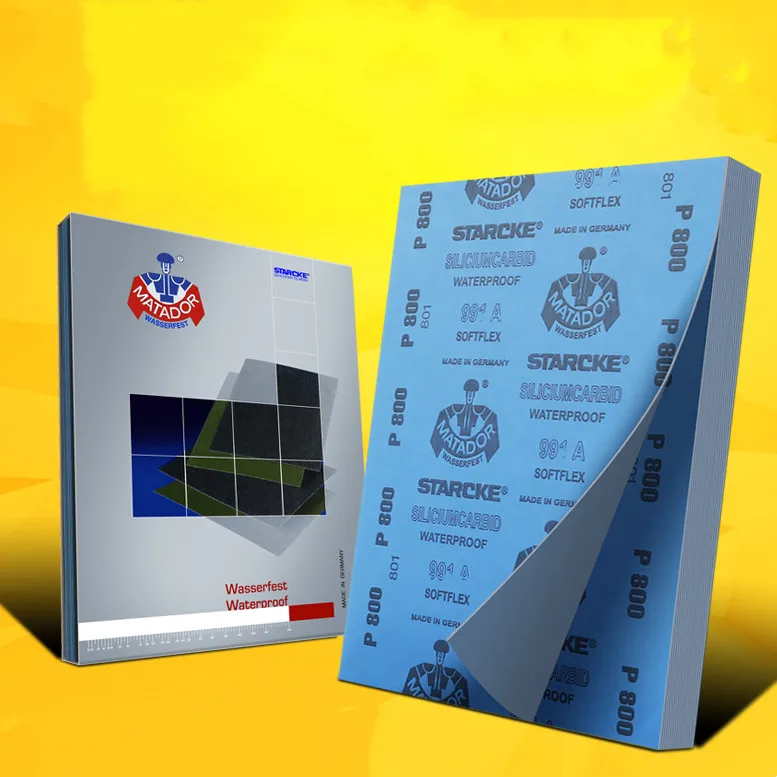 Немецкая модель наждачной бумаги самурая Полированная зеркальная поверхность