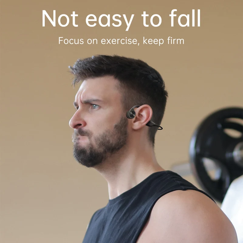 

For Xiaomi Huawei Sony Wireless Headphones Bluetooth Earphone True Bone Condution Handsfree HiFi Stereo Sports Headset with Mic