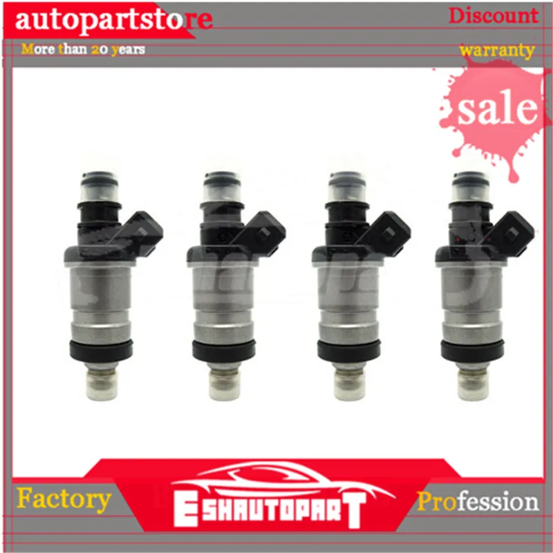 4 шт. новый топливный инжектор 06164-P0A-000 Для 1986-1997 Honda Accord preвстроенный 2 0 06164P0A000 |