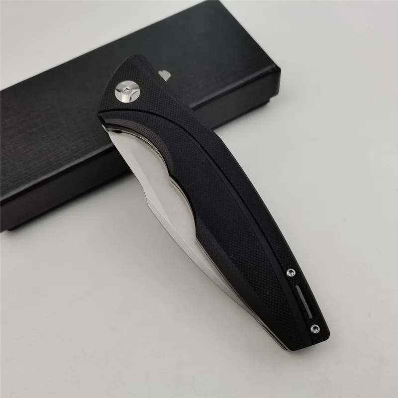Kesiwo YS-G10 Folding D2 Blade Survival Hunt Tactical Camping Pocket Flipper G10 Outdoor Fruit Kitchen Rescue Hiking EDC Knife |