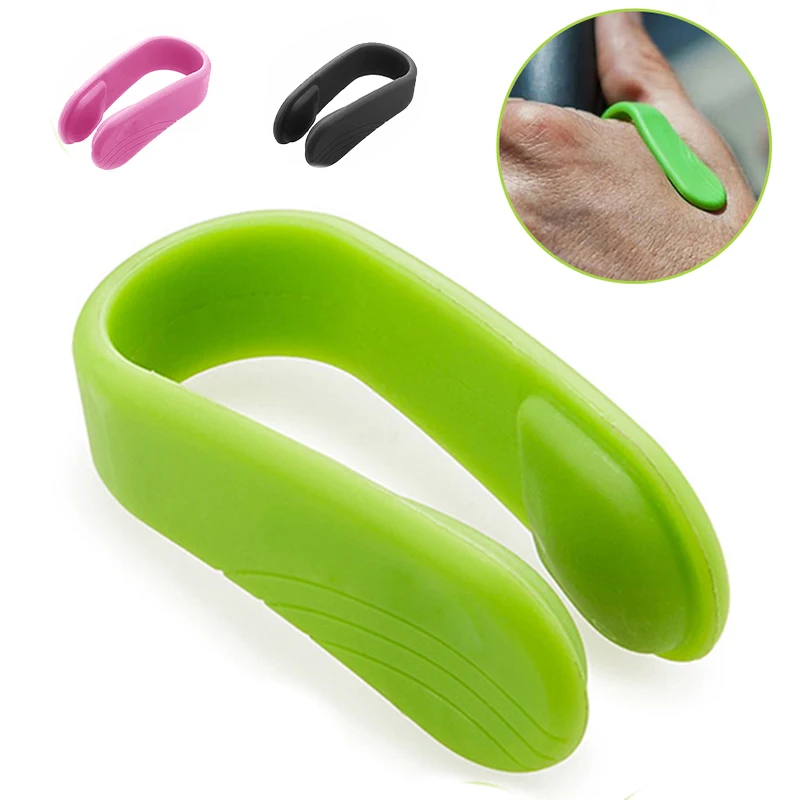 

Pack of 2 Multifunctional Acupoint Massager Meridian Massage Clip for Fitness Relieving Hukou Point xqmg Clothes Pegs Laundry