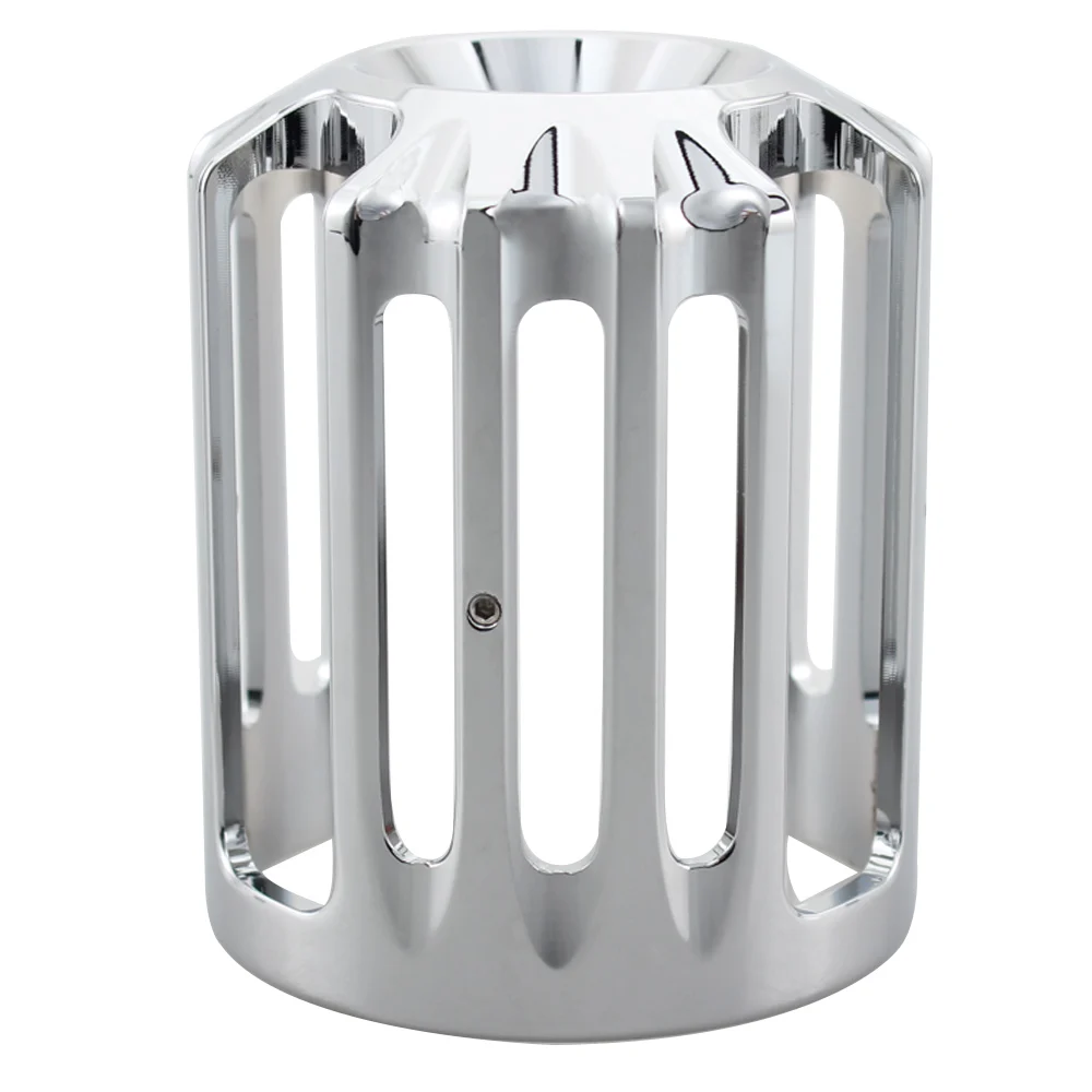 Motorcycle Chrome Oil Filter Cover Machine Grid For Harley Sportster 883 1200 XL Iron Touring Road King Softail Deluxe Dyna | Автомобили и