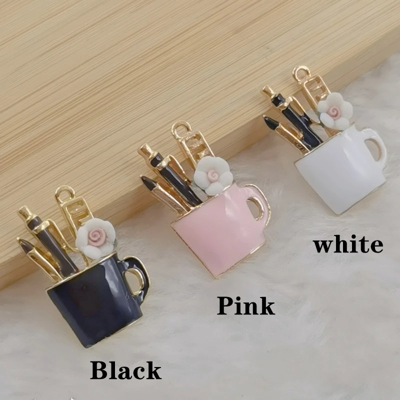 Сделай Сам очаровательный эмалированный держатель для ручки подарок на День