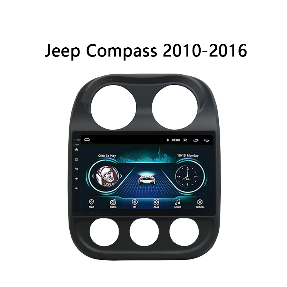 Автомобильный DVD диск для JEEP Compass Патриот радио 2009 2016 GPS навигация 2.5D сенсорный
