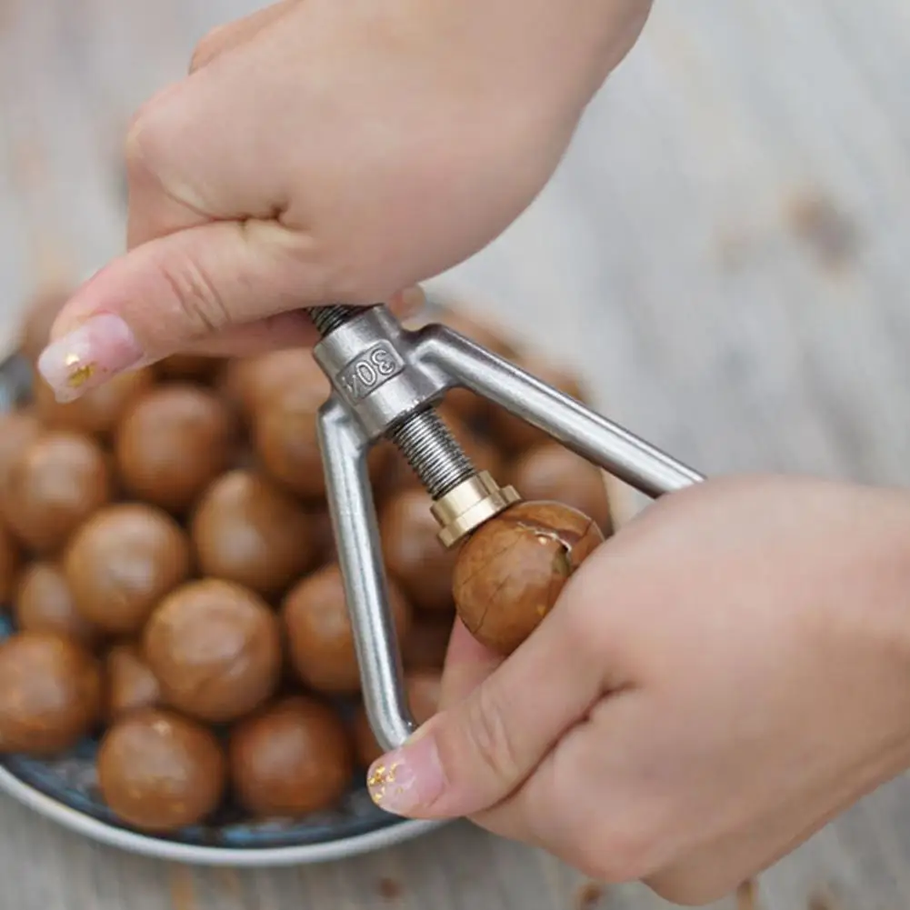 

Nut Cracker Black Walnut Cracker Steel Hard Shell Heavy Nutcracker Tool Duty All Kit Hazelnut Almonds For Pecan Nuts J7G7