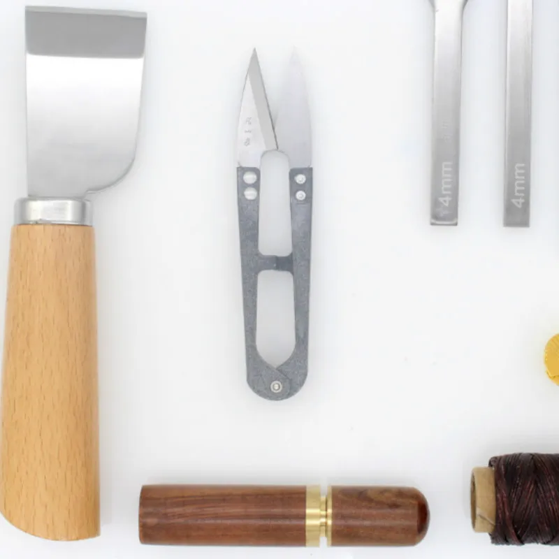 Набор инструментов для кожи 10 шт./компл. простой швейный инструмент подходит