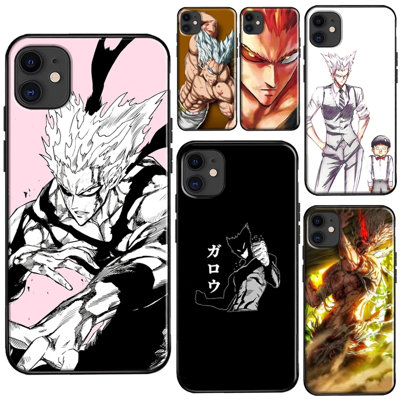 Чехол Garou One Punch Man для iPhone 11 12 Pro Max mini X XR XS SE 2020 5S 6 6S 7 8 Plus чехол из ТПУ|Бамперы| |