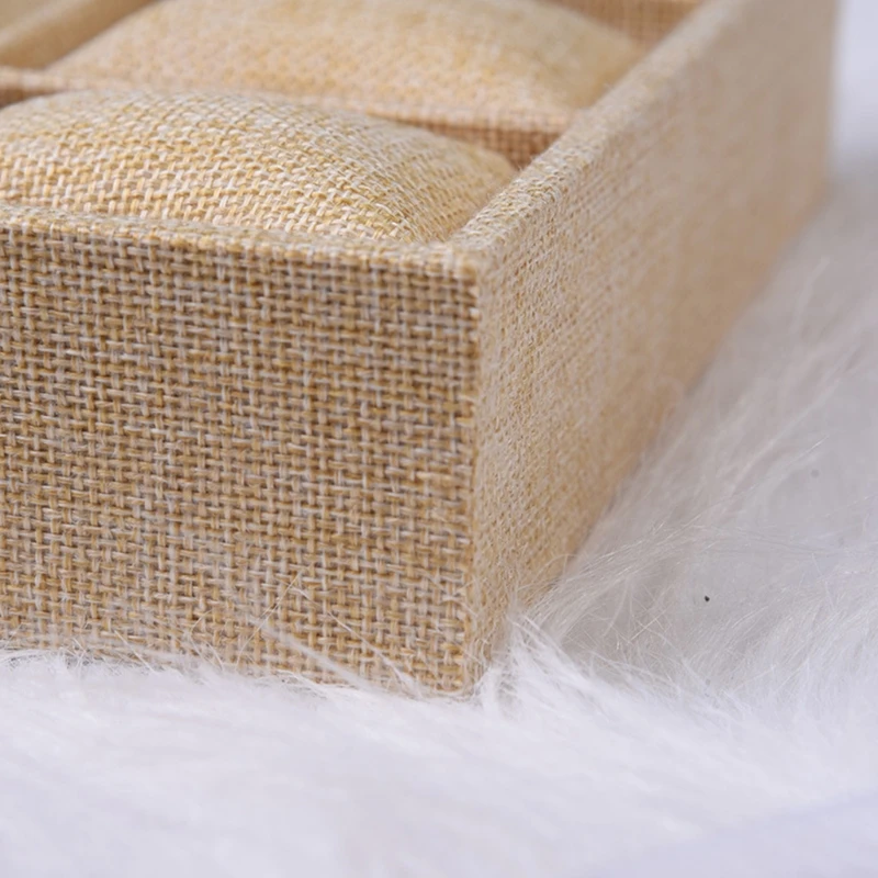 

Stackable 12 Girds Jewelry Trays Jewelry Storage Tray Showcase Display Organizer P9YF