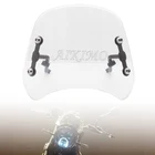 Прозрачные линзы из АБС-пластика для защиты мотоцикла от светильник РА, ветрового стекла, ветрового стекла, отражатель ветра для Бенелли леоничино 500