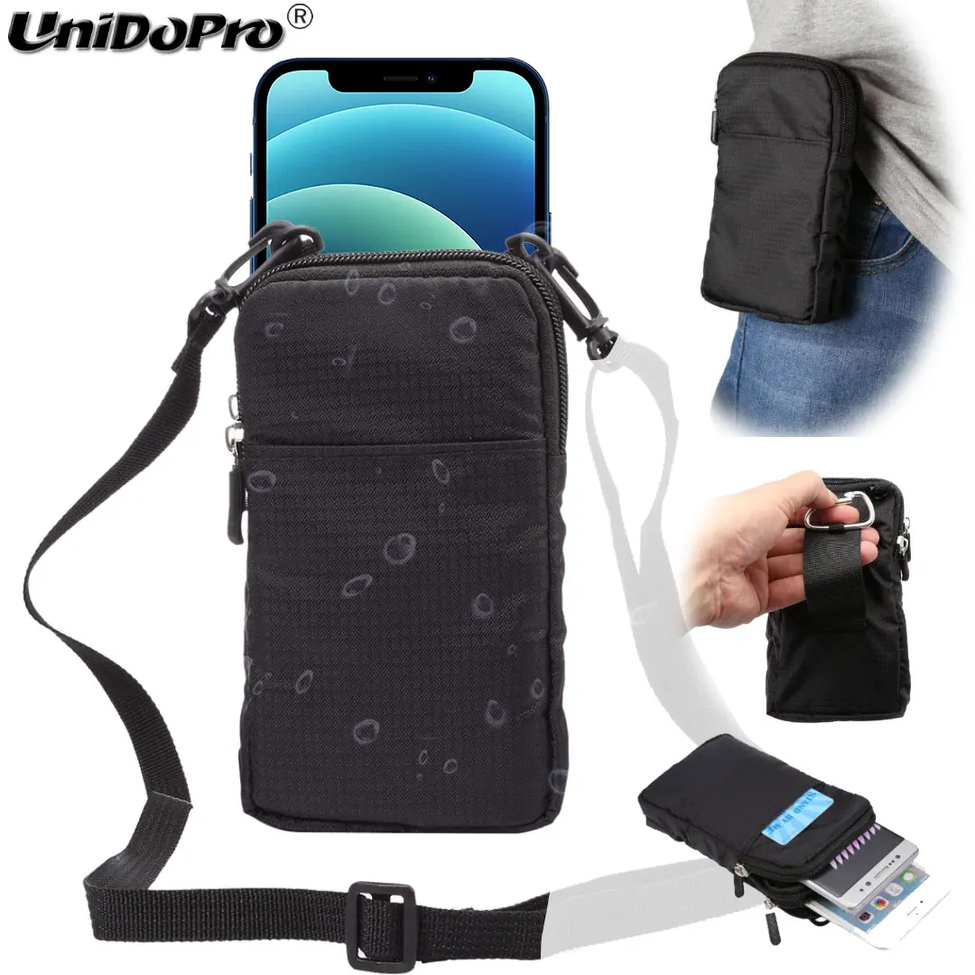 Спортивный чехол UNIDOPRO для iPhone 12 Pro Max | Mini 11 X XR XS 6 7 8 Plus SE 2020 Наплечная кобура