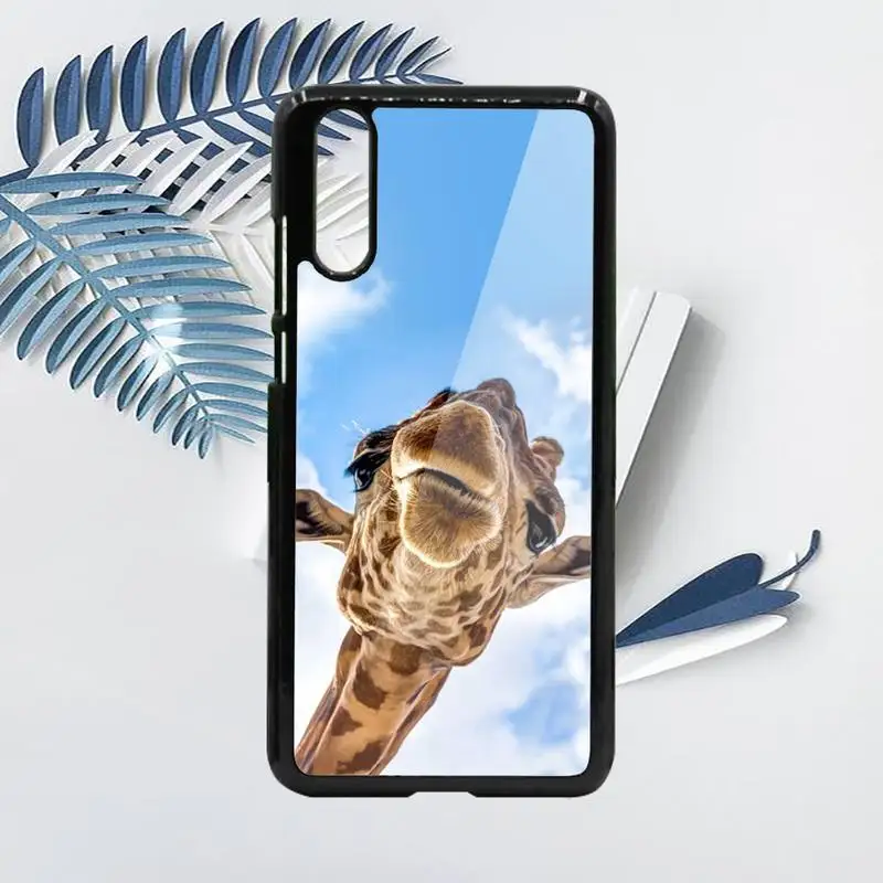 

Zebra Giraffe lovely animal Phone Case PC For Samsung galaxy S note 8 9 20 10 e lite2019 plus pro ultra