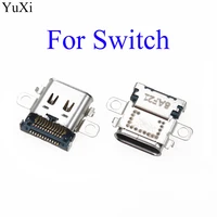 yuxi new micro usb dc power jack socket connector charger for switch console charging port
