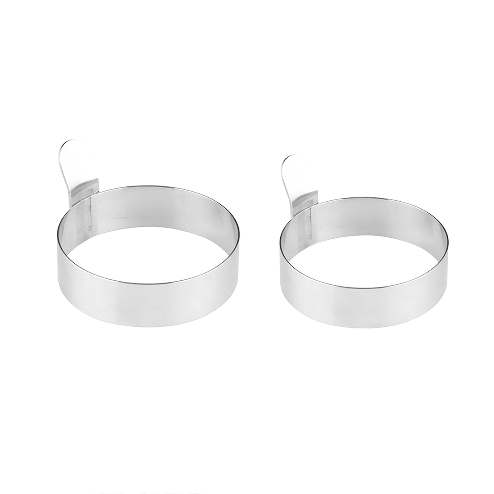 

2 шт. Нержавеющая сталь жареный яичный блин формирователь форма для омлета пресс-форма для жарки яиц Пособия по кулинарии инструменты кухон...