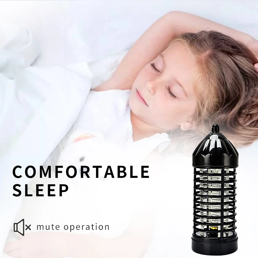 Creative Electric UV Mosquito Killer Lamp Fly Bug Repellent LED Anti Light Pest Control Insect Repeller For Home | Лампы и освещение