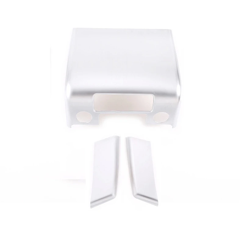 

Car Center Console Armrest Rear Air Outlet Vent Anti-Kick Cover Trim for Land Rover Defender 2013-2021