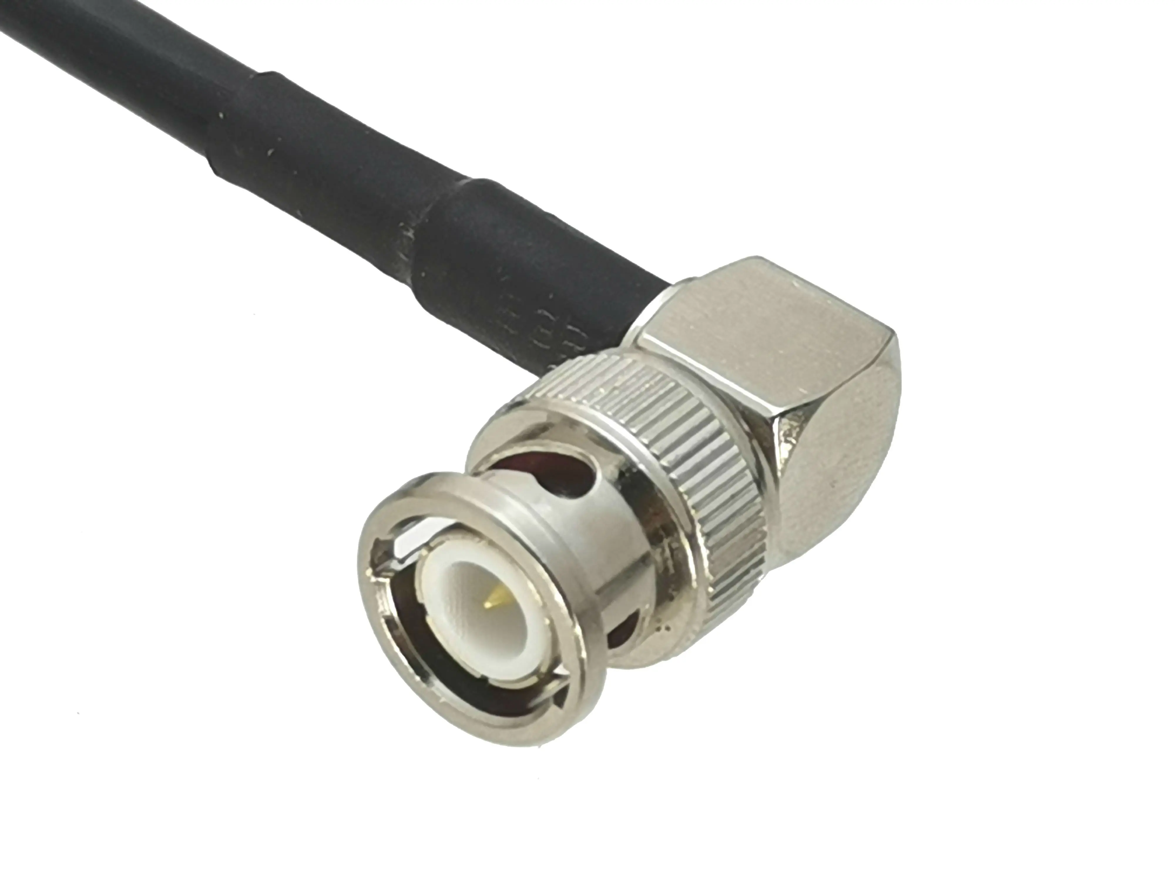 

1Pcs RG58 BNC Male plug RA to BNC Male plug Right angle Connector RF Coaxial Jumper Pigtail Cable 4inch~20M
