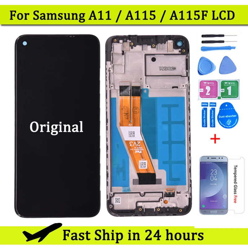 Pantalla LCD para Samsung Galaxy A11 SM-A115F, montaje de pantalla t&aacute;ctil, SM-A115F para Samsung/DS-0