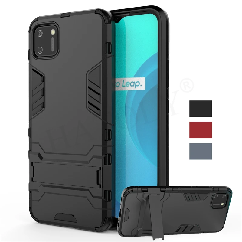 Чехол для Oppo Realme C11 чехол C15 C2 XT X2 5 6 X50 Pro противоударный бампер держатель робота