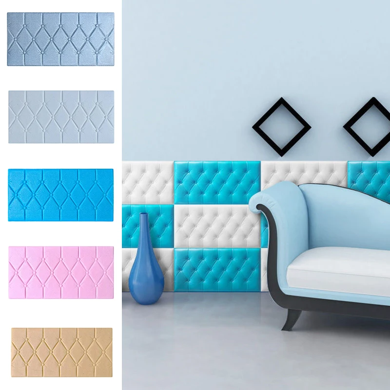 Наклейка на стену для кровати самоклеящаяся мягкая упаковка детский татами