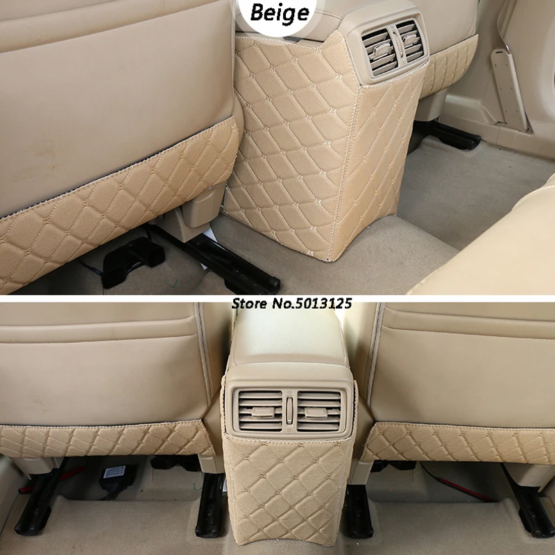 

Car Rear Seat Anti-Kick Pad Seats Cover Back Armrest Protection Mat For Nissan X-Trail X trail T32 2017 2018 2019 2020 2016 2015