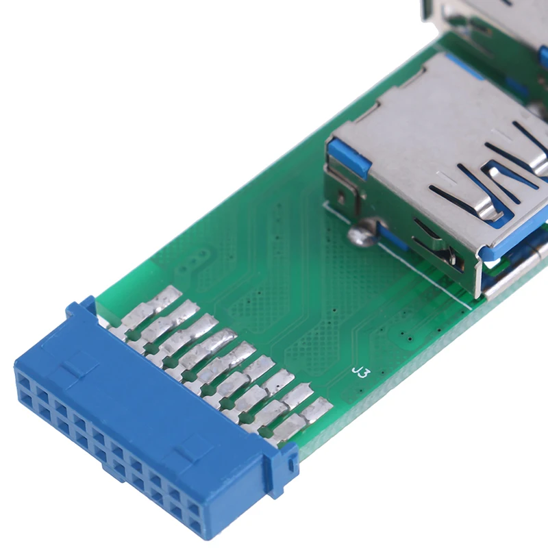 2020 1 шт. Внутренняя Материнская плата 2 порта USB 3 0 Женский до 20 Pin женский адаптер