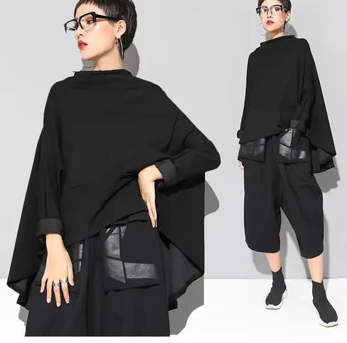 Европа кимоно Женская футболка сплошной цвет хлопок дикая женская 2020 осень и