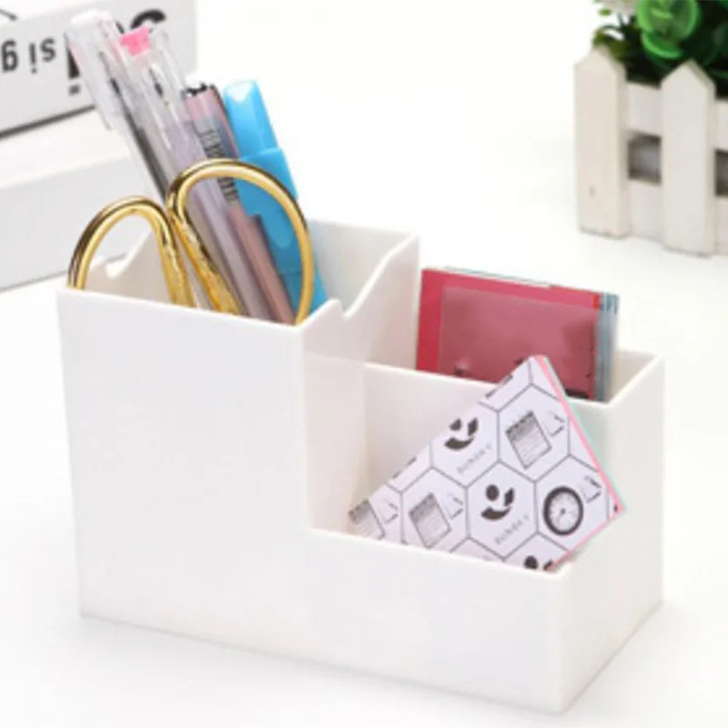Многофункциональные 4 сетки квадратные ручки карандаши держатели контейнер стол