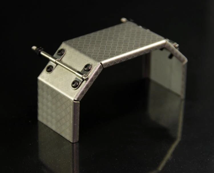 1/14 Tractor Trailer Flare Fender Stainless Steel Front Rear Mudguard Wheels Cover Mud Guard for RC Tamiya Trucks | Игрушки и хобби