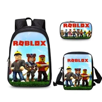 3 set kids popular game backpack new school bags for teenagers boys and girls kids school backpack mochila mujer