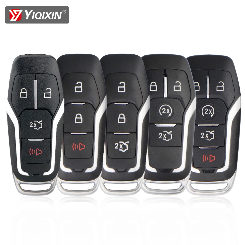 YIQIXIN 3/4/5 кнопки дистанционный Автомобильный ключ корпус для Ford Focus Edge S Max Mondeo Ka
