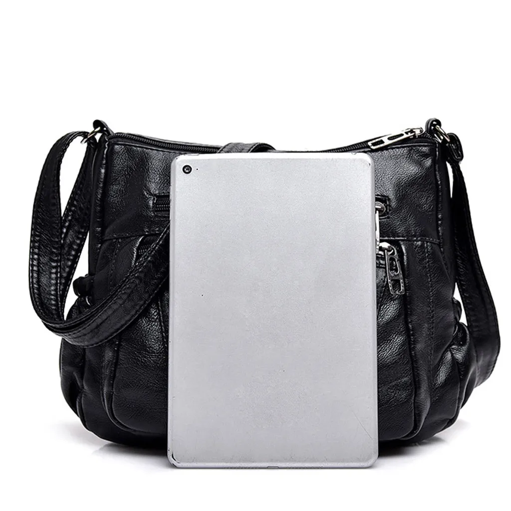 Вместительные сумки-мессенджеры на плечо для женщин дамские сумочки телефона