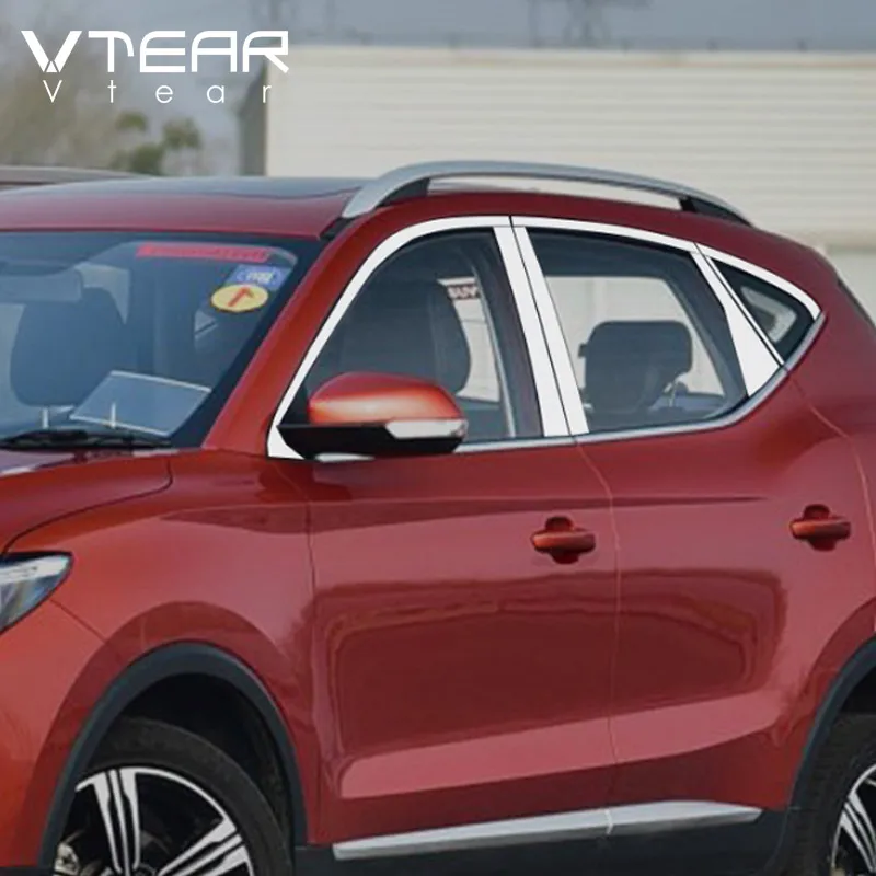 Vtear для MG ZS накладка на окно автомобиля декоративные аксессуары Стайлинг