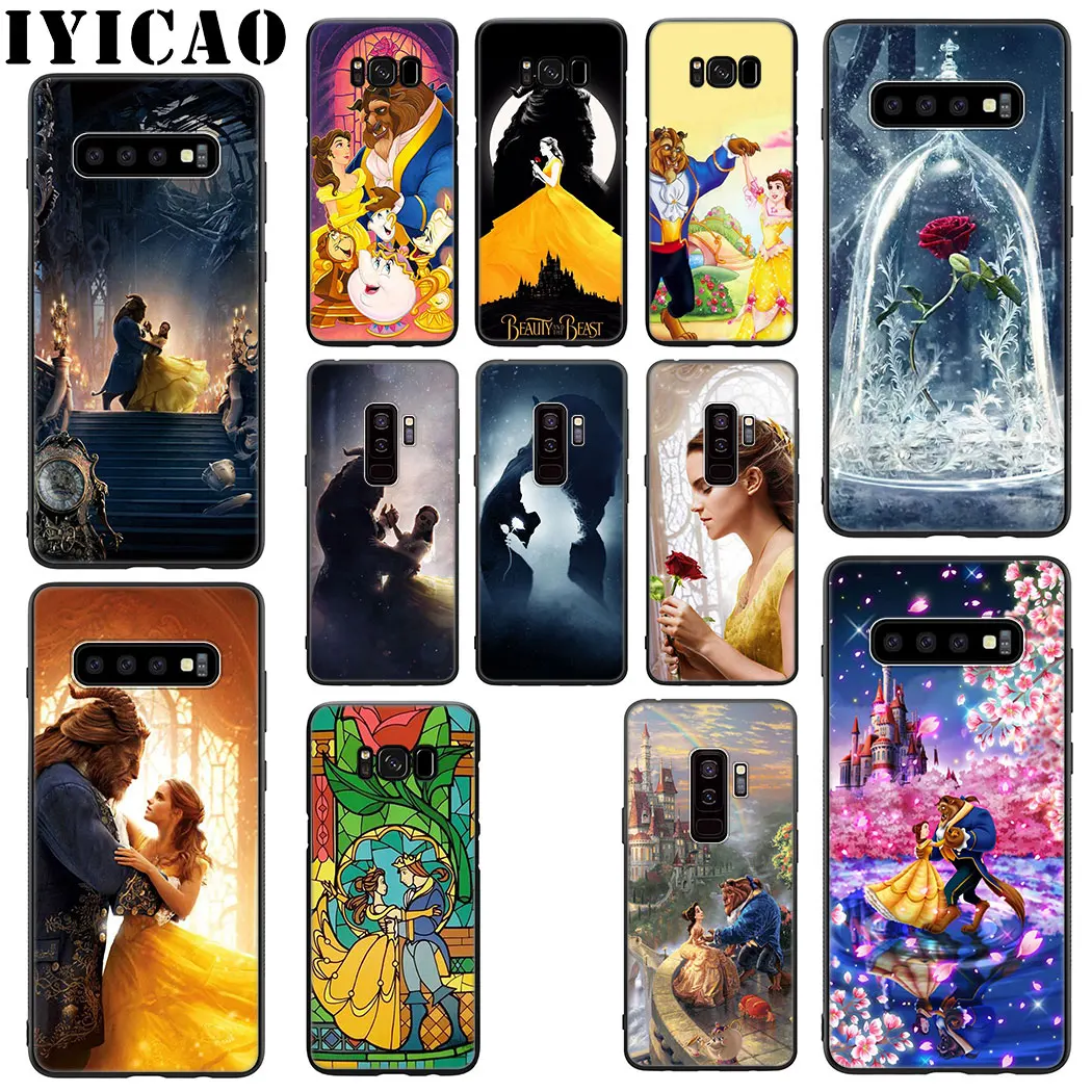 Мягкий силиконовый чехол Красавица и Чудовище для Samsung Galaxy S20 S10 S9 S8 Plus Lite Ultra S10e S6 S7 Edge телефона из ТПУ|Бамперы|