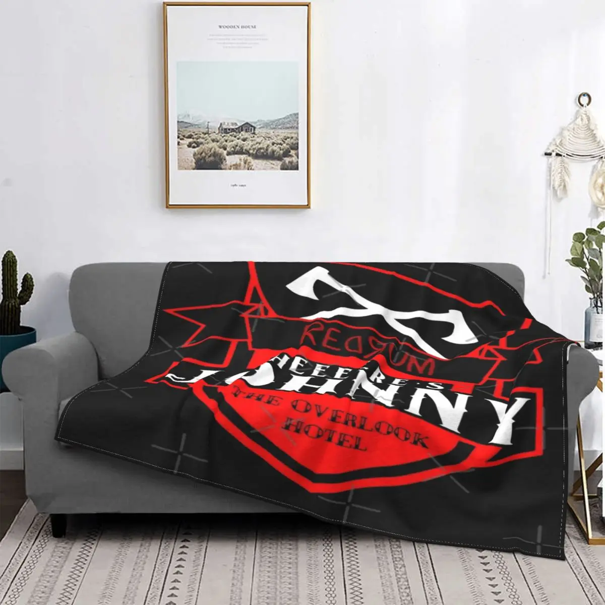 

Redrum Blanket Bedspread Bed Plaid Blanket Beach Towel Double Blanket Beach Towel Luxury