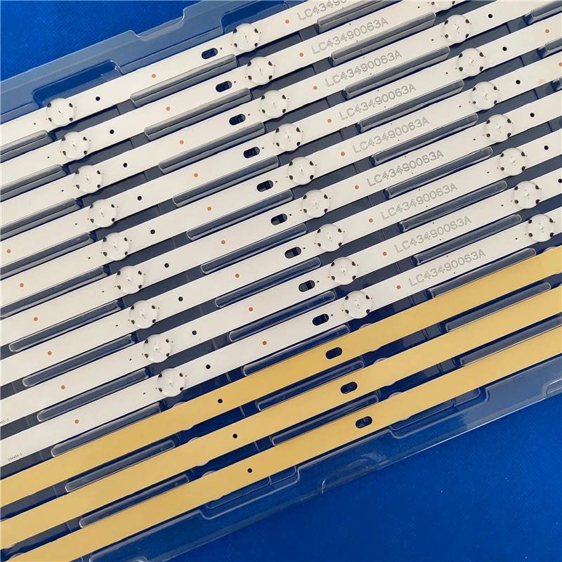 New LED backlight strip for 43LJ5500 43UJ6300 43UJ634V LC43490062A LC43490063A LC43490064A LC43490060A LC43490058A LC43490059A