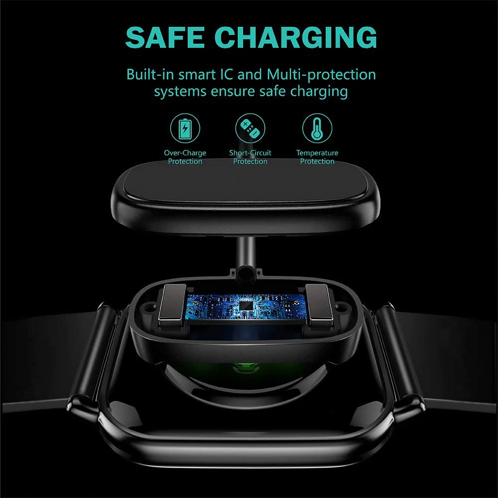 

Smartwatch Dock Charger Adapter USB Charging Cable Cord for Xiaomi Huami Amazfit T-Rex Pro Smart Watch