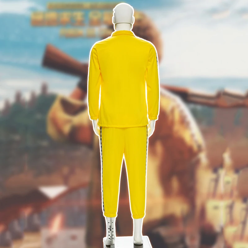 Пальто для игры PUBG костюм косплея маленькое желтое пальто большой бег съедобный