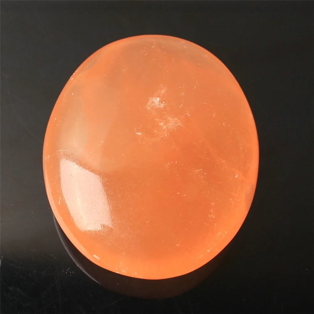 Фигурка в форме ладони из оранжевого кварца селенита релаксация Исцеление Рейки