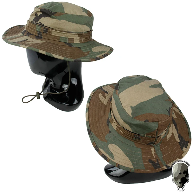 Sports Tactics 001 Camouflage Benny Hat Outdoor Large Edge Hat Leisure Sunshade Hat MC Fabric