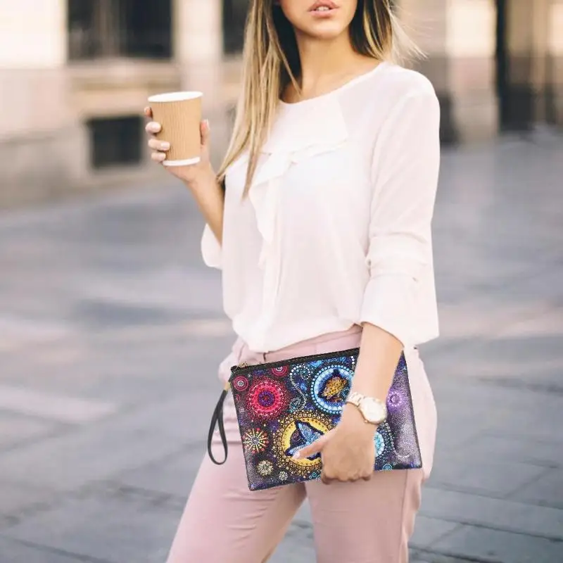 Кошелек для алмазной живописи Женский бумажник специальной формы с различными