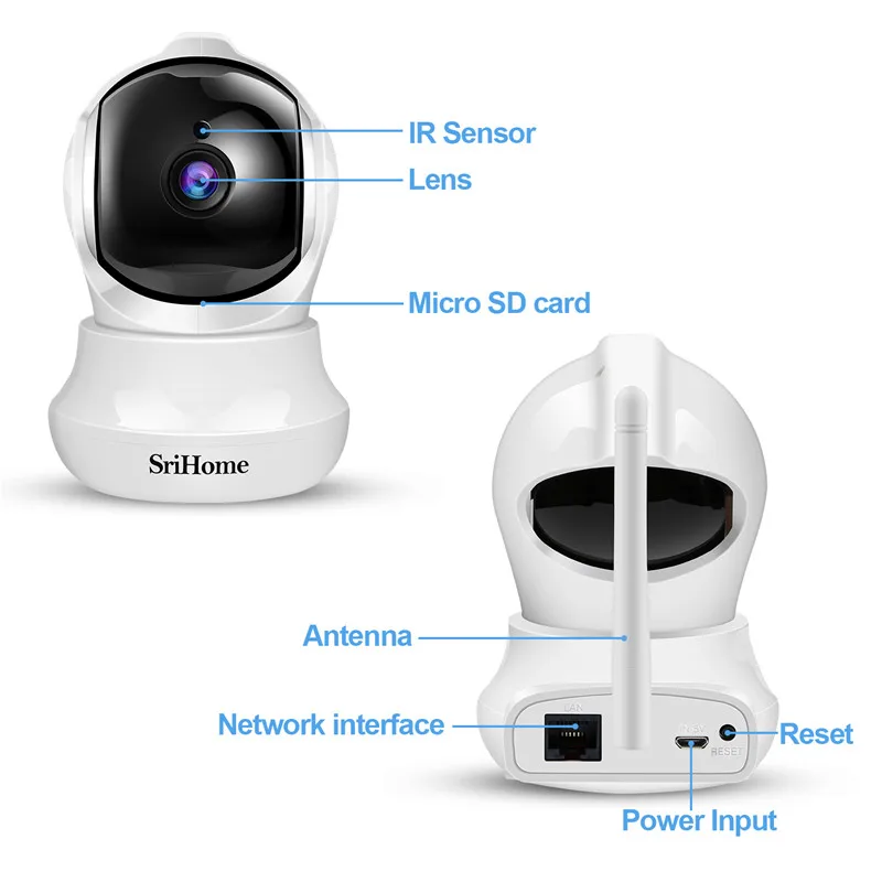 QZT 3MP AHD Камера 1080P WI FI Беспроводной видеонаблюдения IP инфракрасная Ночное видение