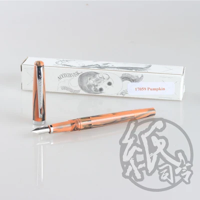 Noodler's catfish Стандартный creaper серия акриловый мягкий перо flexy каллиграфия Готическая ручка dip Ручка Разлагаемый материал - Цвет: Pumpkin 17059