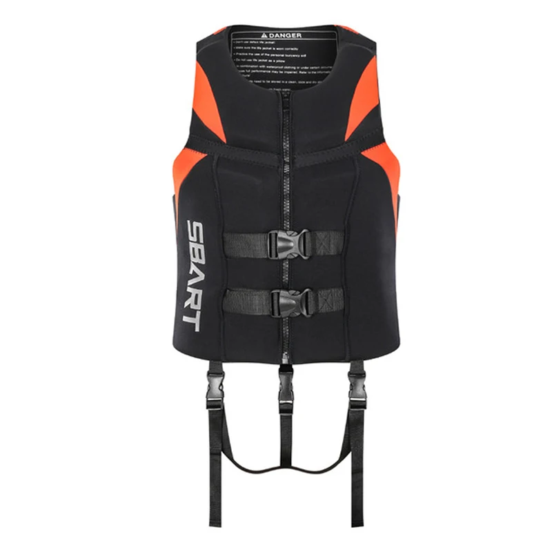 2021 Outdoor rafting Neoprene Life Jacket life jacket vest for adult swimming snorkeling wear fishing Kayaking boating suit | Спорт и
