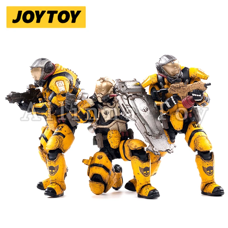 

Экшн-фигурки JOYTOY 1/18 3,75 дюйма (3 шт./компл.) 02nd Legion Interstellar Trooper аниме коллекционная игрушка для подарка Бесплатная доставка