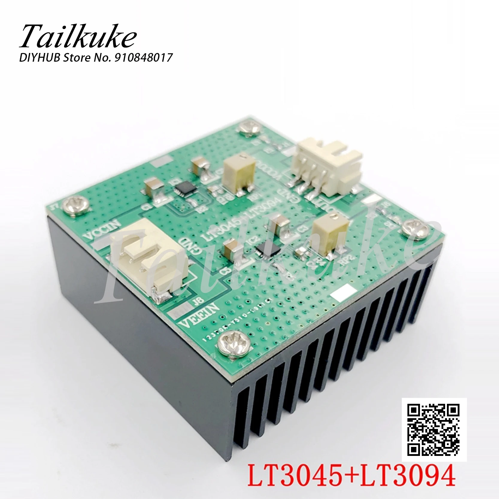 

LT3045 LT3094 Positive and Negative Pressure Low Noise RF Radio Frequency Regulated Linear Power Supply Step-down ADJ with Heat