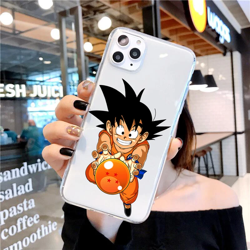 Чехол для телефона Dragon Ball DragonBall z мягкий чехол из ТПУ IPhone 11Pro Max Goku 6 6S 7 8Plus X Xr Xs |