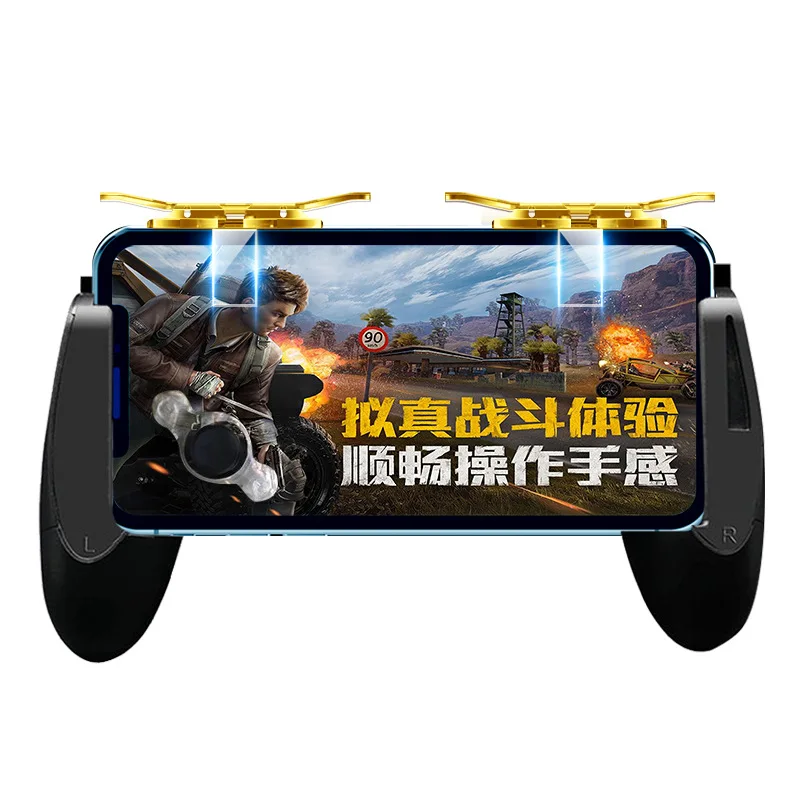 

Mobile Phone Game Controller PUBG Gamepad Joystick Trigger Aim Shooting Key Sensitive Touch L1 R1 Fire Button for IPhone Android