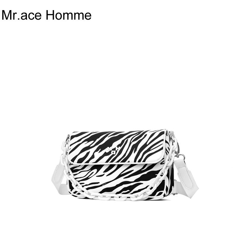 

Mah Kawaii Zebra Stripes Print Shoulder Bag Women Cute Fashion School Messenger Crossbody Bag Girl Summer College Travel