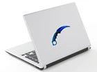 Наклейка для автомобиля CS GO керамбит, 13 см